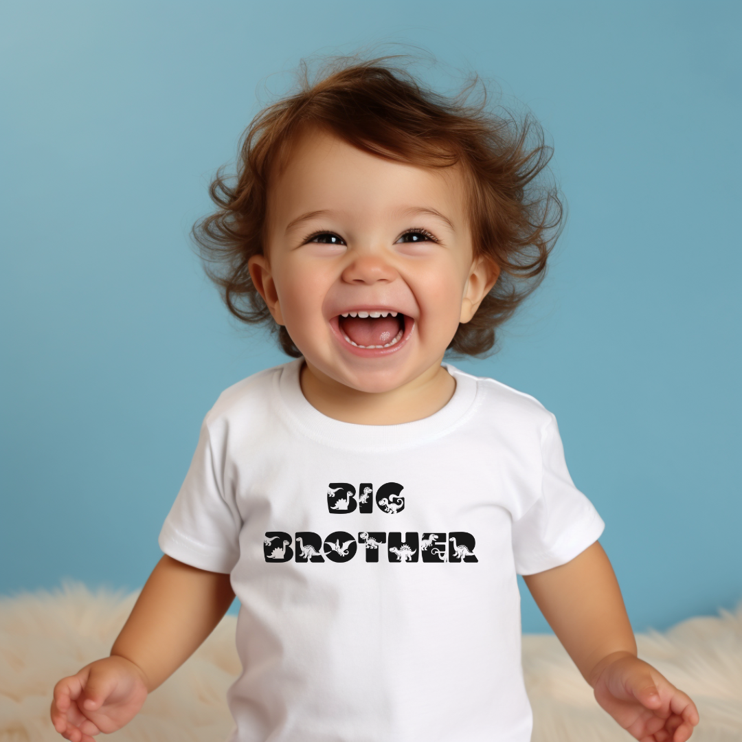Big Brother Dino Toddler Short Sleeve tee