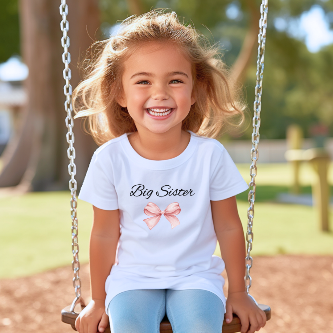 Big Sister Bow tee