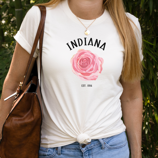 Indiana Peony tee