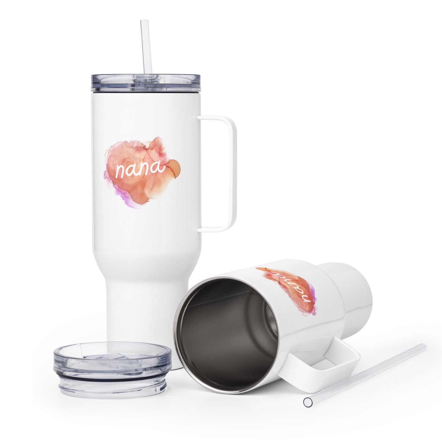 Nana Travel mug with a handle